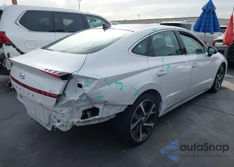 2022 Hyundai Sonata Sel Plus z USA, uszkodzony, nr VIN KMHL44J24NA235457